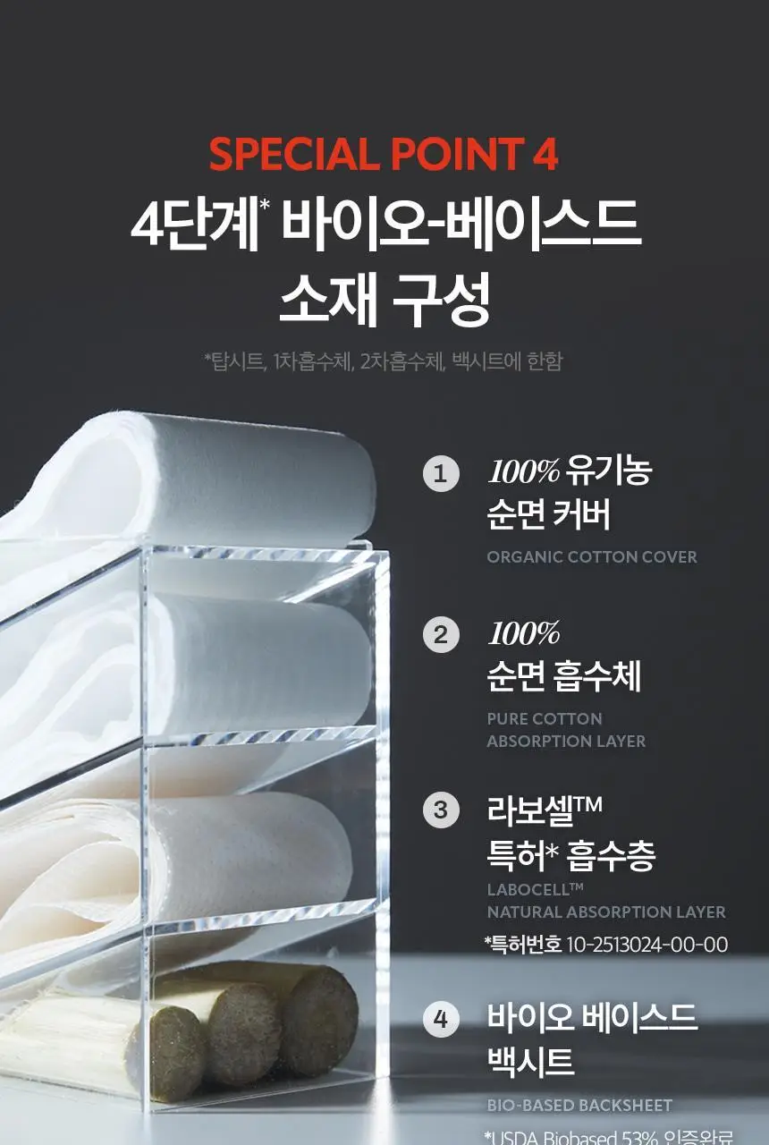 [카이스트박사 PICK] 이너시아 더프리즘 유기농 팬티라이너 2종 택1(18P/ 54P) 상세페이지 27